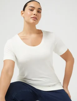 Marina Rinaldi Top & T-Shirt | Top & T-Shirt*T-shirt in jersey BIANCO