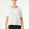 Marina Rinaldi Top & T-Shirt | Top & T-Shirt*T-shirt in jersey, acetato e seta BIANCO
