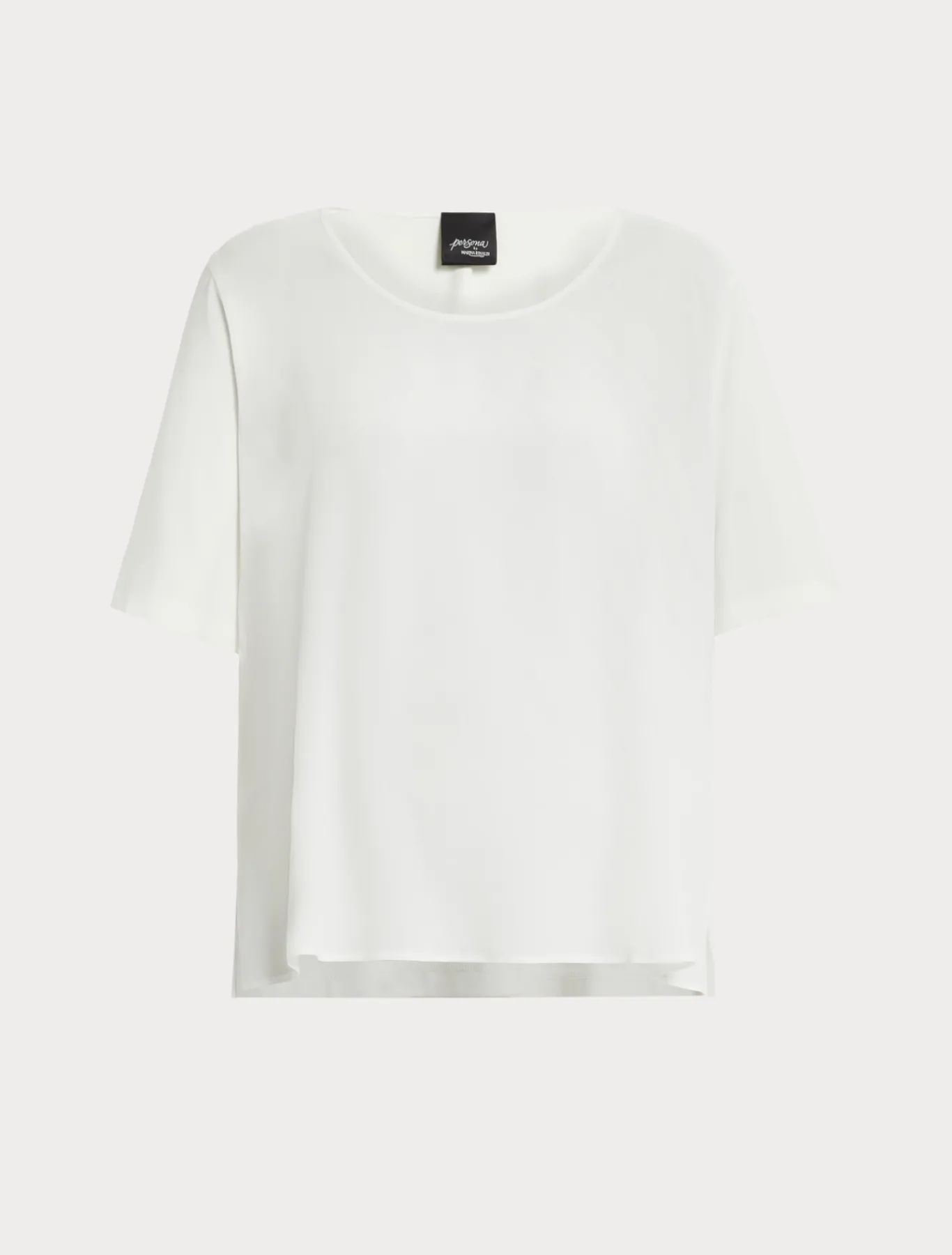 Marina Rinaldi Top & T-Shirt | Top & T-Shirt*T-shirt in jersey, acetato e seta BIANCO