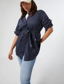 Marina Rinaldi Top & T-Shirt | Top & T-Shirt*T-shirt in jersey con ricamo BIANCO