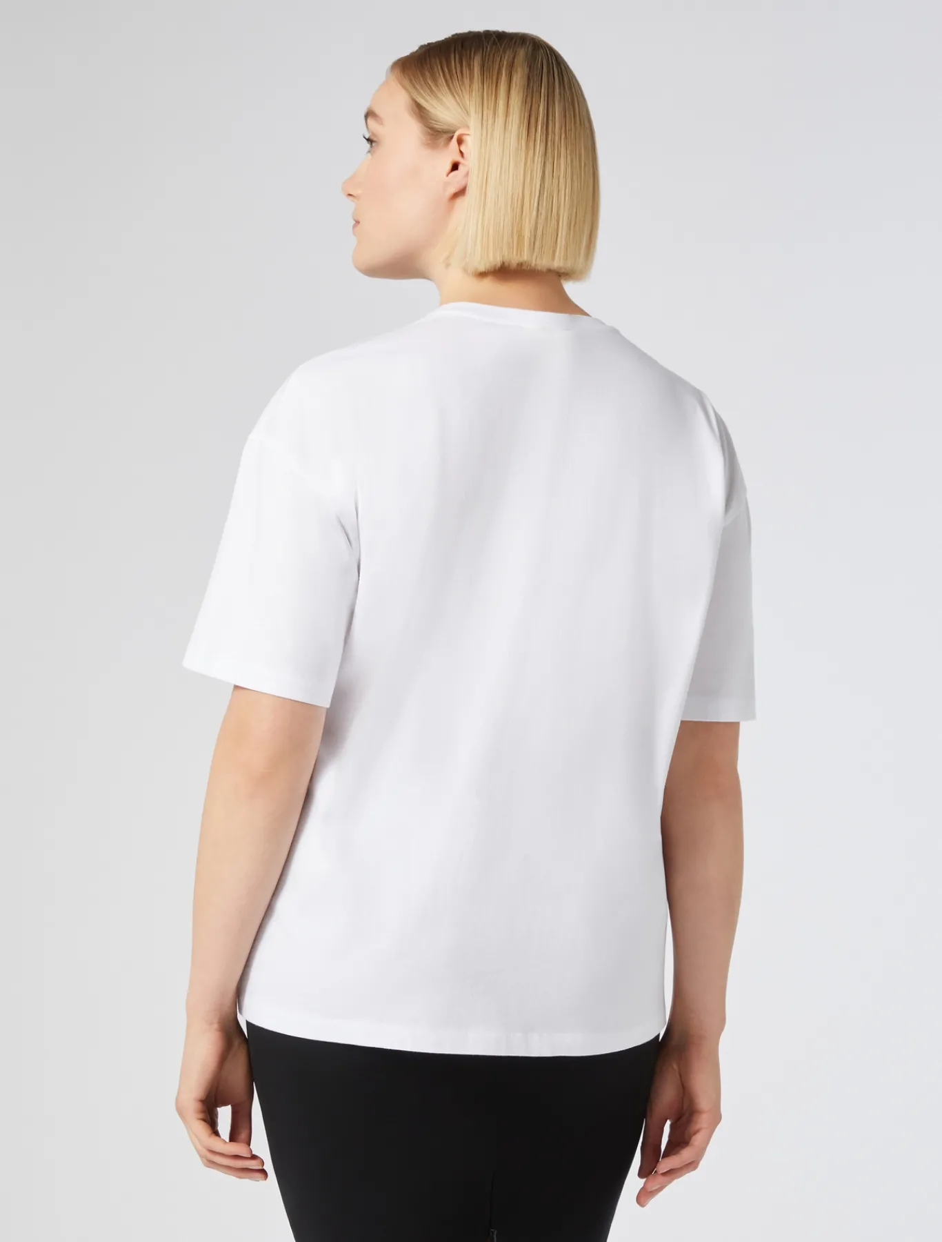 Marina Rinaldi Top & T-Shirt | Top & T-Shirt*T-shirt in jersey con stampa BIANCOOTTICO