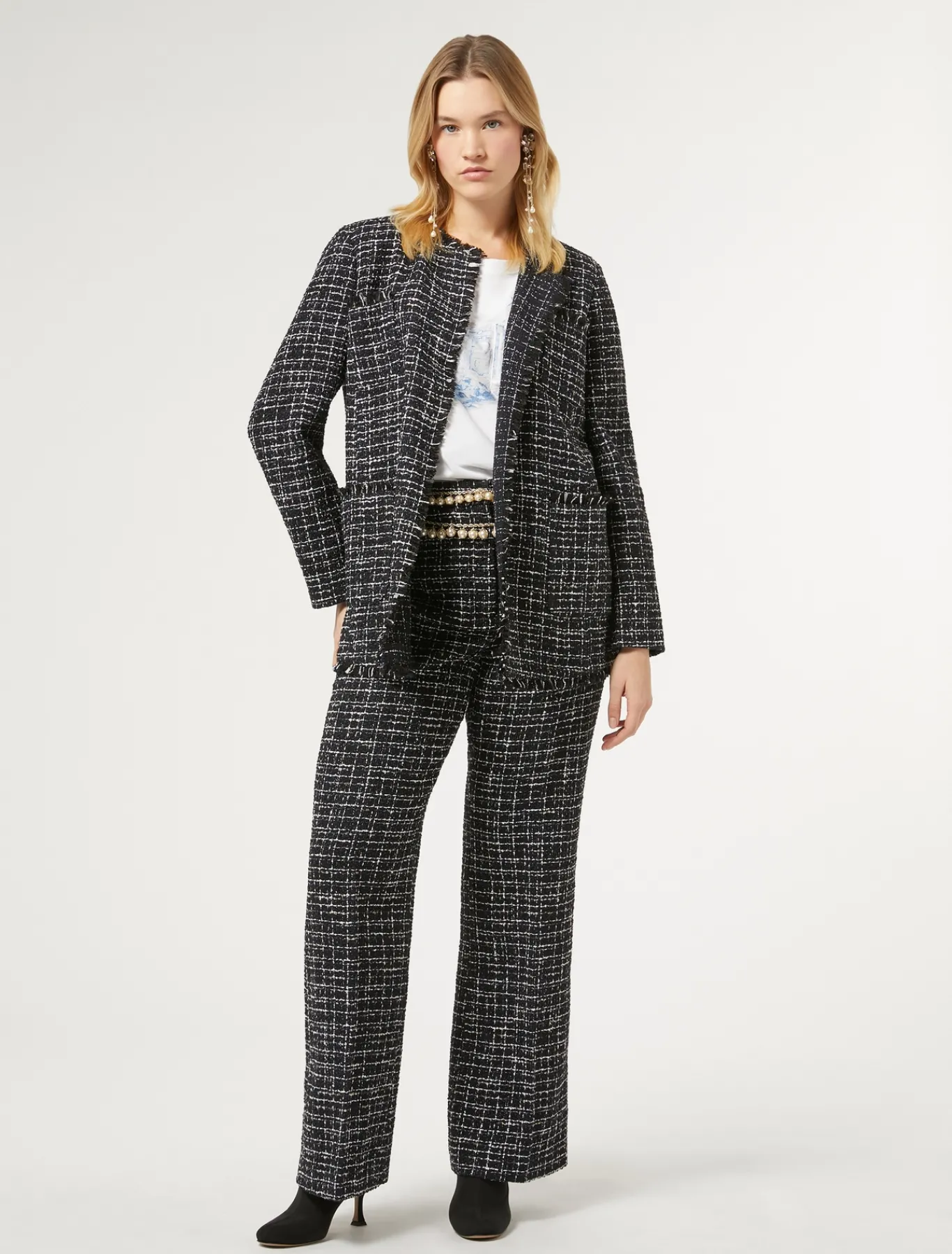 Marina Rinaldi Top & T-Shirt | Top & T-Shirt*T-shirt in jersey con stampa BIANCOOTTICO