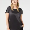 Marina Rinaldi Top & T-Shirt | Top & T-Shirt*T-shirt in jersey crêpe NERO