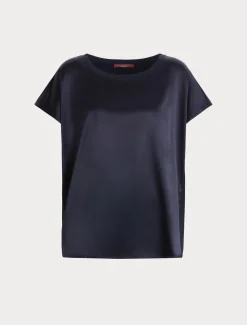Marina Rinaldi Top & T-Shirt | Top & T-Shirt*T-shirt in jersey crêpe BLU