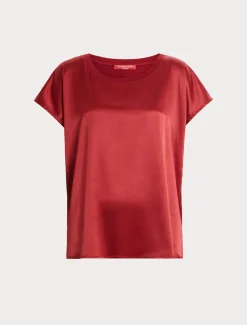 Marina Rinaldi Top & T-Shirt | Top & T-Shirt*T-shirt in jersey crêpe ROSSO