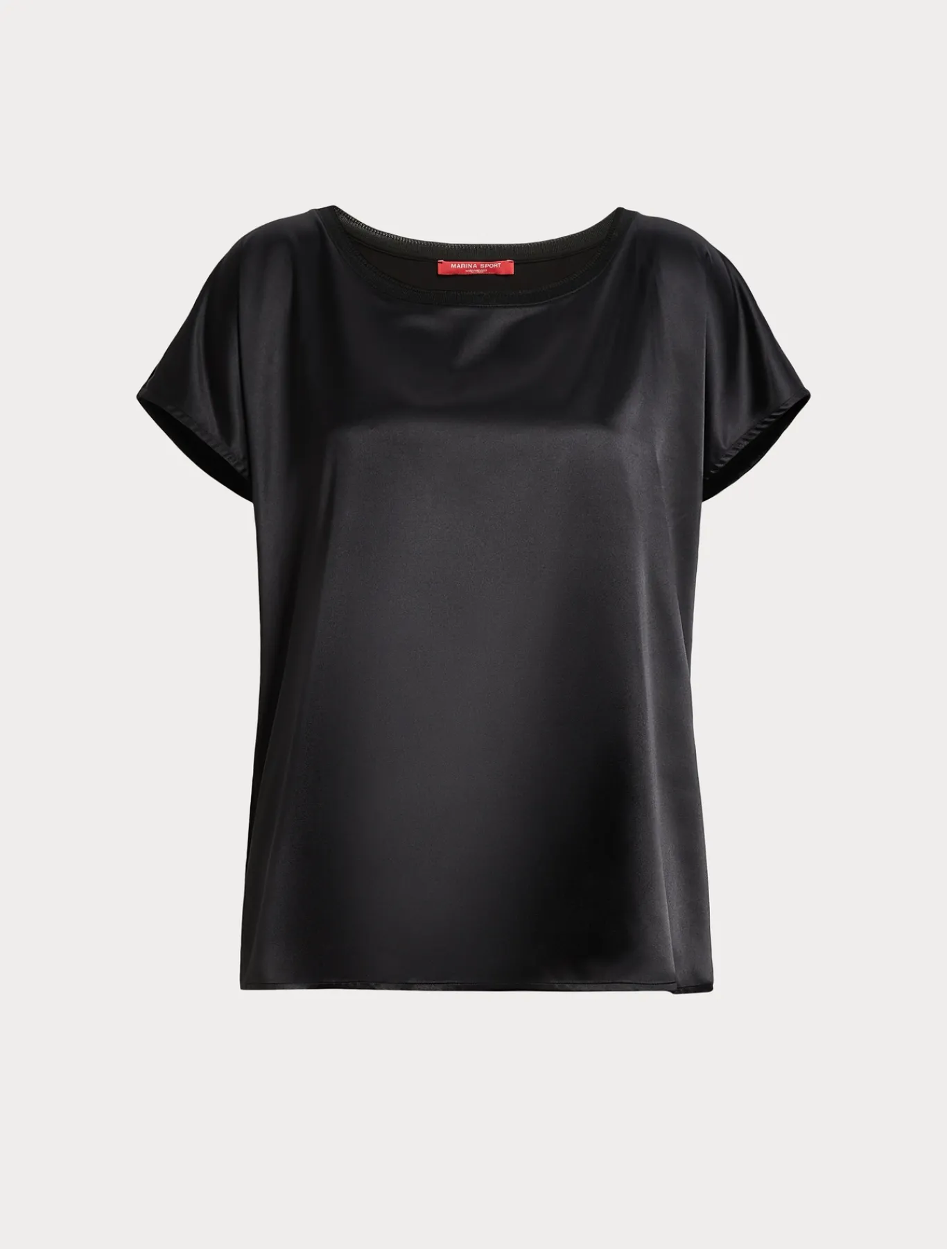 Marina Rinaldi Top & T-Shirt | Top & T-Shirt*T-shirt in jersey crêpe NERO
