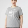 Marina Rinaldi Top & T-Shirt | Top & T-Shirt*T-shirt in jersey di cotone GRIGIOMEDIO