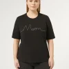 Marina Rinaldi Top & T-Shirt | Top & T-Shirt*T-shirt in jersey di cotone stretch NERO