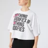 Marina Rinaldi Top & T-Shirt | Top & T-Shirt*T-shirt in jersey di cotone BIANCOOTTICO