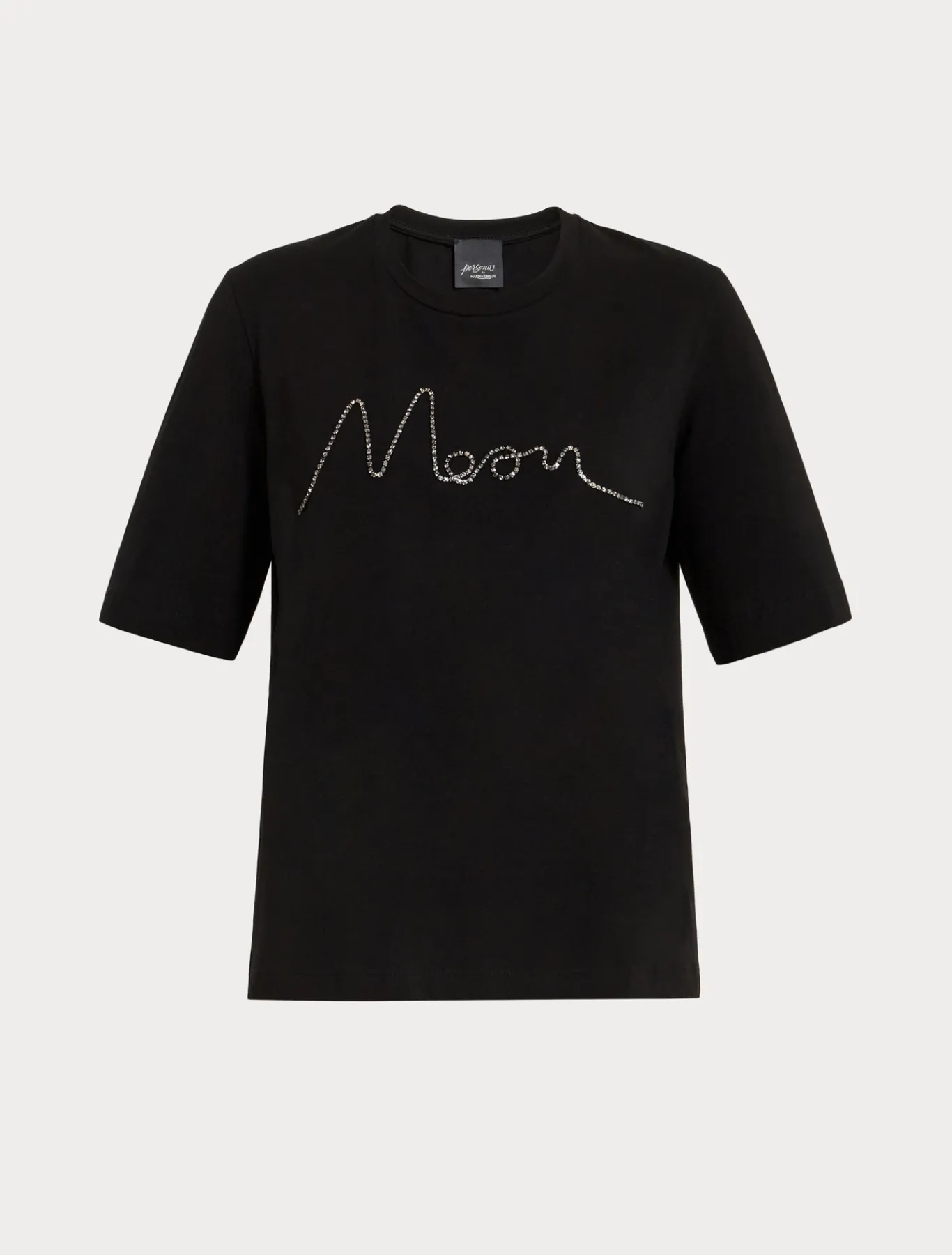 Marina Rinaldi Top & T-Shirt | Top & T-Shirt*T-shirt in jersey di cotone stretch NERO