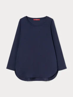 Marina Rinaldi Top & T-Shirt | Top & T-Shirt*T-shirt in jersey di cotone BLU