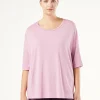 Marina Rinaldi Top & T-Shirt | Top & T-Shirt*T-shirt in jersey di viscosa stretch ROSAANTICO