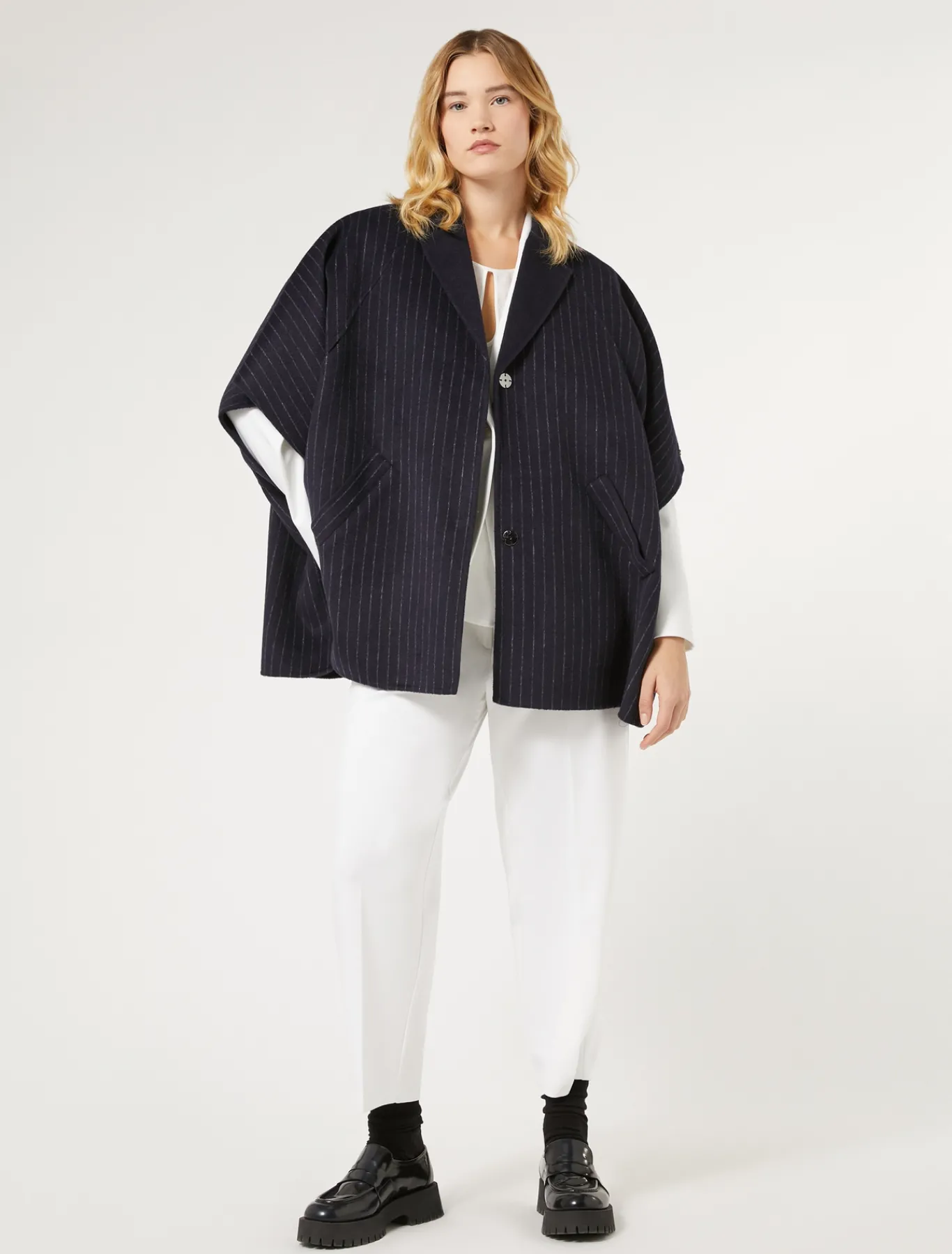 Marina Rinaldi Top & T-Shirt | Top & T-Shirt*T-shirt in jersey di viscosa e raso BIANCO