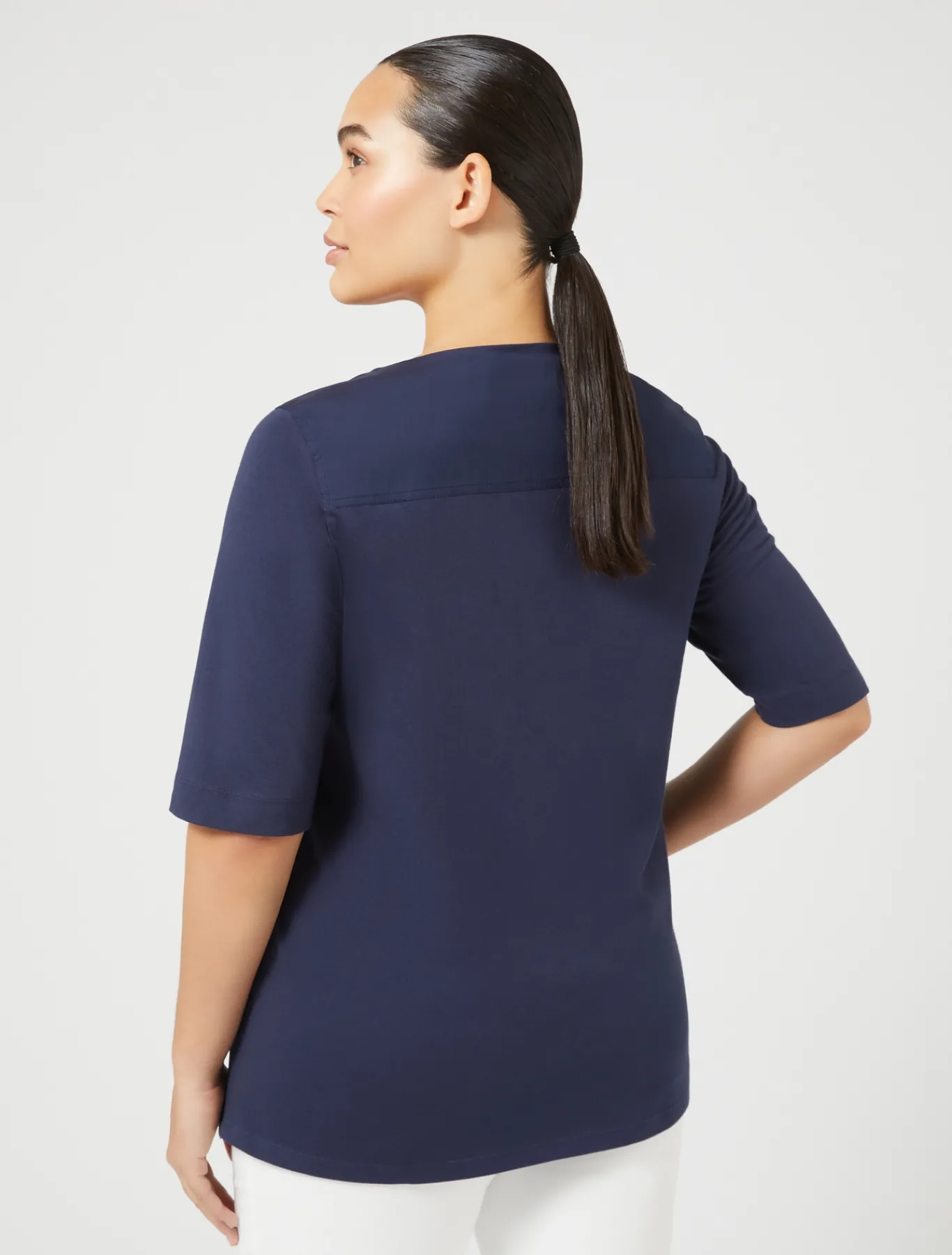 Marina Rinaldi Camicie & Bluse | Camicie & Bluse*T-shirt in jersey e popeline BLUETTE