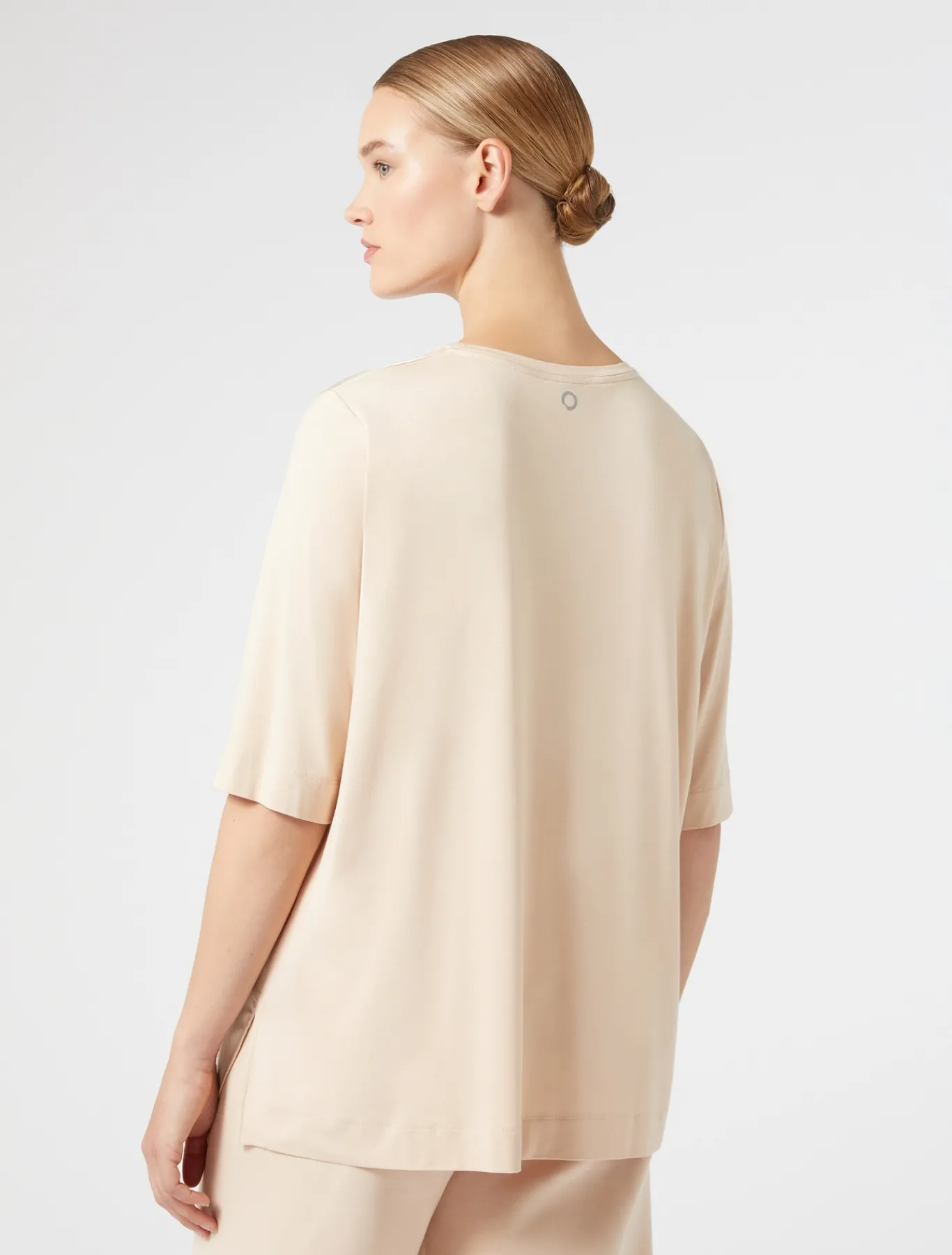 Marina Rinaldi Top & T-Shirt | Top & T-Shirt*T-shirt in jersey e raso ROSA