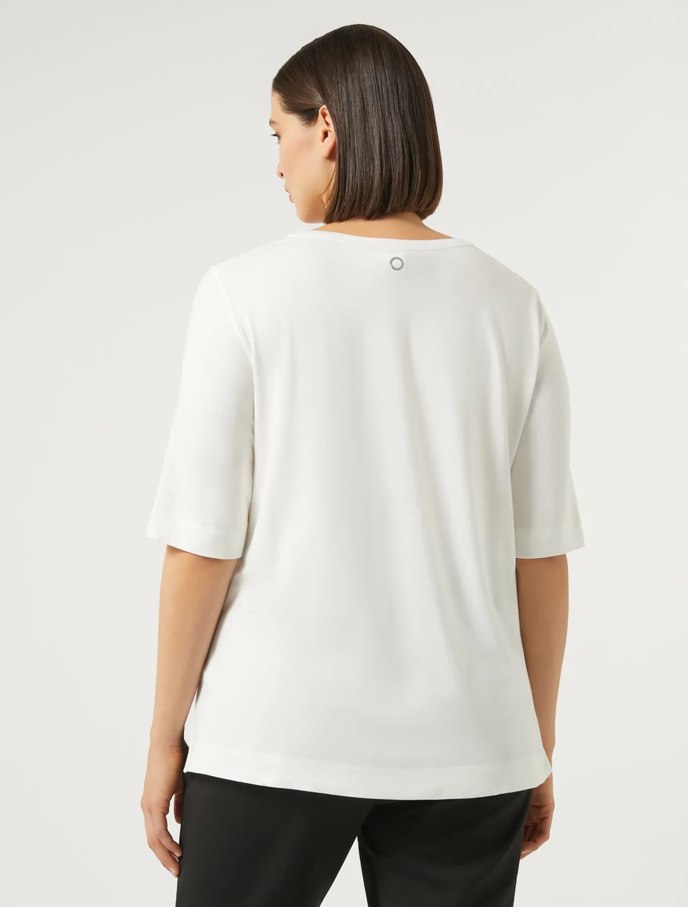 Marina Rinaldi Top & T-Shirt | Top & T-Shirt*T-shirt in jersey e raso AVORIO