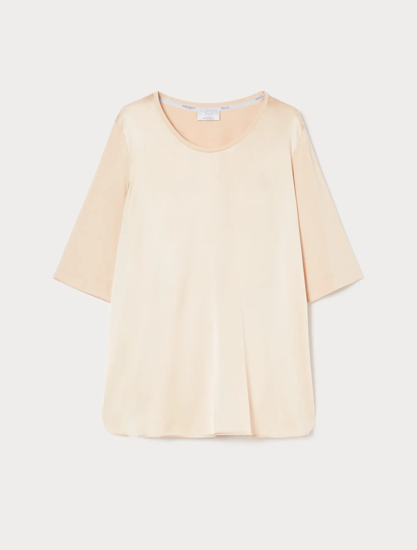 Marina Rinaldi Top & T-Shirt | Top & T-Shirt*T-shirt in jersey e raso ROSA