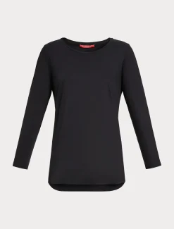 Marina Rinaldi Top & T-Shirt | Top & T-Shirt*T-shirt in jersey interlock NERO