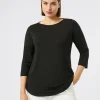 Marina Rinaldi Top & T-Shirt | Top & T-Shirt*T-shirt in jersey stretch NERO