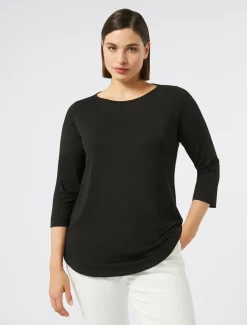 Marina Rinaldi Top & T-Shirt | Top & T-Shirt*T-shirt in jersey stretch NERO