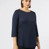 Marina Rinaldi Top & T-Shirt | Top & T-Shirt*T-shirt in jersey stretch BLUNOTTE