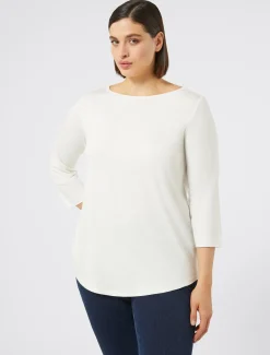 Marina Rinaldi Top & T-Shirt | Top & T-Shirt*T-shirt in jersey stretch AVORIO