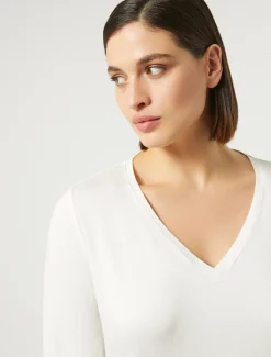 Marina Rinaldi Top & T-Shirt | Top & T-Shirt*T-shirt in jersey stretch AVORIO