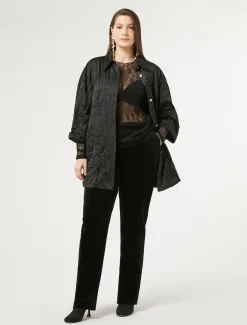 Marina Rinaldi Top & T-Shirt | Top & T-Shirt*T-shirt in pizzo stretch NERO