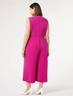 Marina Rinaldi Abiti | Abiti*Tuta in cady triacetato FUXIA